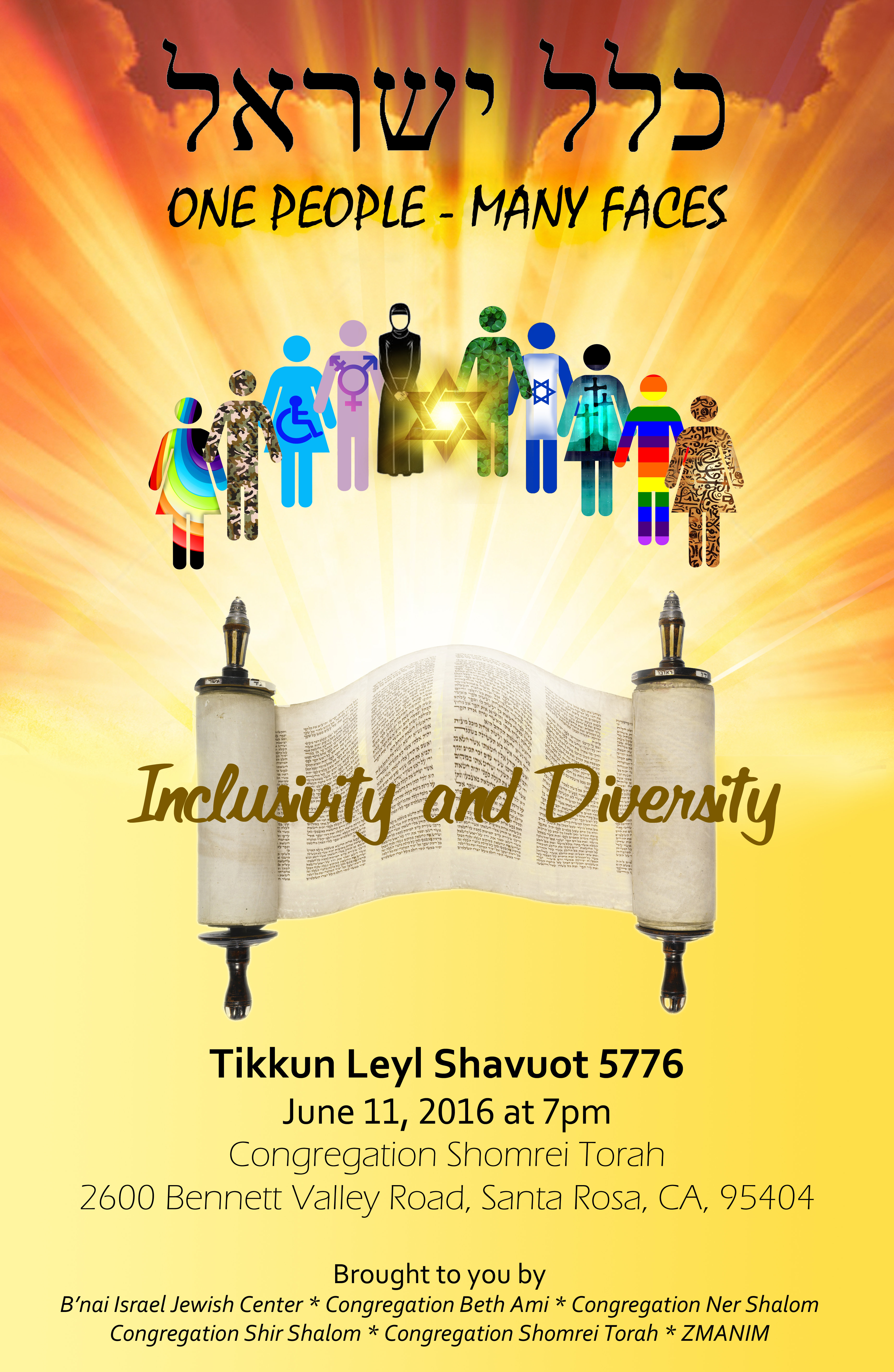 Tikkun Leyl Shavuot 2016 Flyer